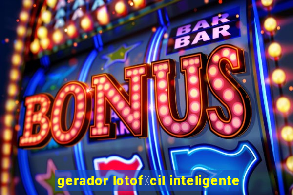 gerador lotof谩cil inteligente